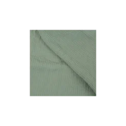 Tissu coton surpiqué - vert romarin
