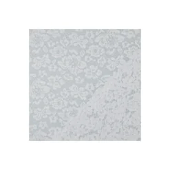 Tissu dentelle festonné - blanc