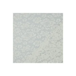 Tissu dentelle festonné - écru