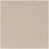 Tissu double gaze de coton Cœurs - beige