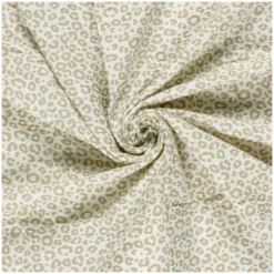 Tissu double gaze de coton Duna - blanc cassé
