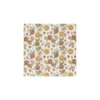 Tissu double gaze de coton Florézia - blanc cassé