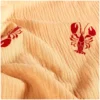 Tissu double gaze de coton Homard - orange