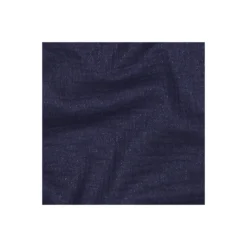 Tissu double gaze de coton pailleté - bleu marine