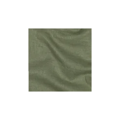 Tissu double gaze de coton pailleté - vert kaki