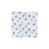 Tissu double gaze de coton plumetis Pensée