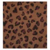 Tissu double gaze de coton Saian - marron
