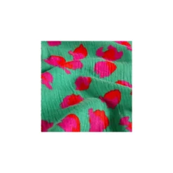 Tissu double gaze de coton Taka - vert