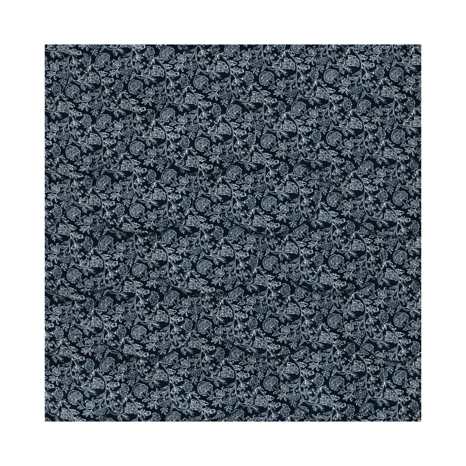 Tissu double gaze matelassé Florosée
