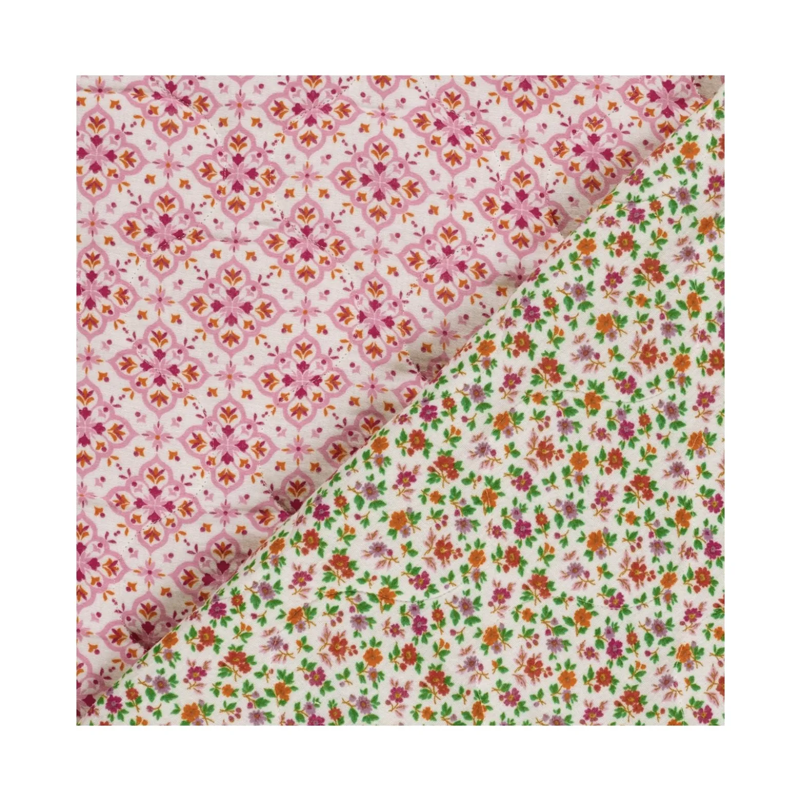 Tissu double gaze matelassé Liberta