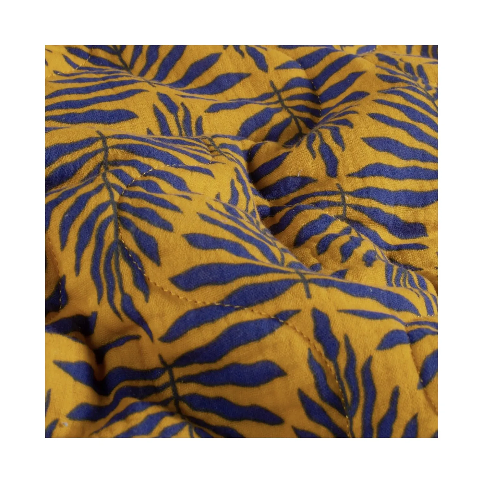 Tissu double gaze matelassé Soli