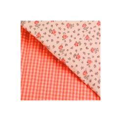Tissu double gaze / seersucker matelassé réversible Olympe