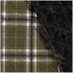 Tissu drap manteau matelassé Elden