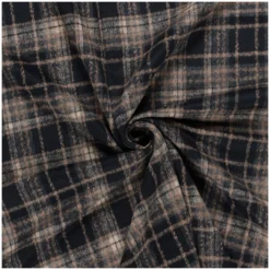 Tissu drap manteau Twilmoor - bleu marine