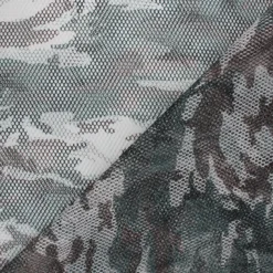 Tissu filet polyester Camouflage - vert