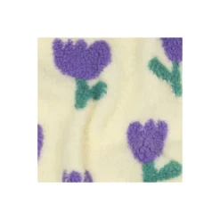 Tissu fourrure sherpa Tulipe - écru