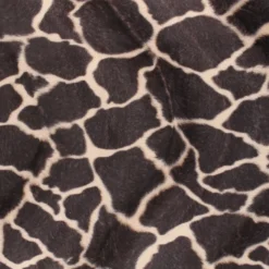 Tissu fourrure Velboa - girafe