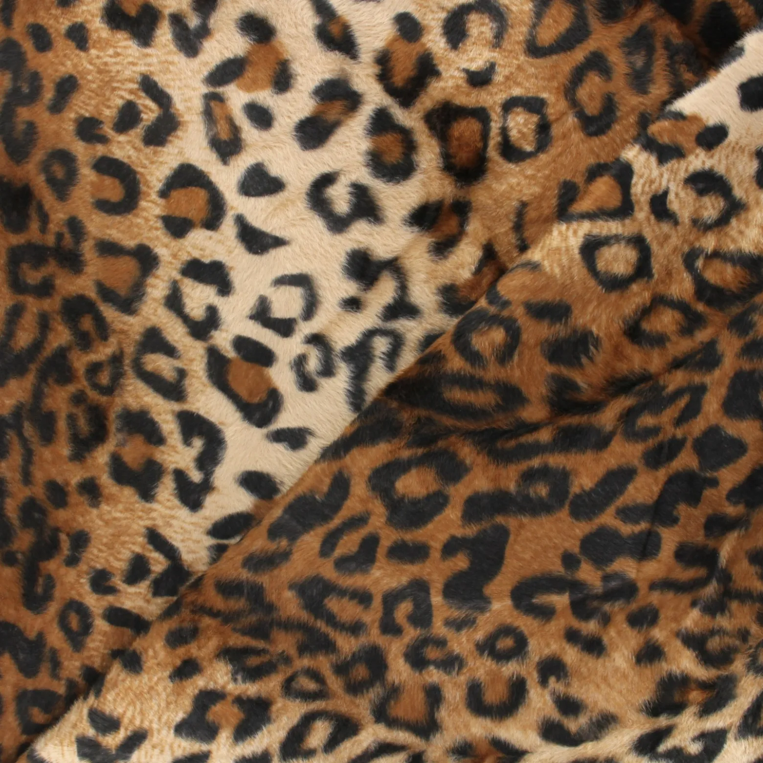 Tissu fourrure Velboa - panthère