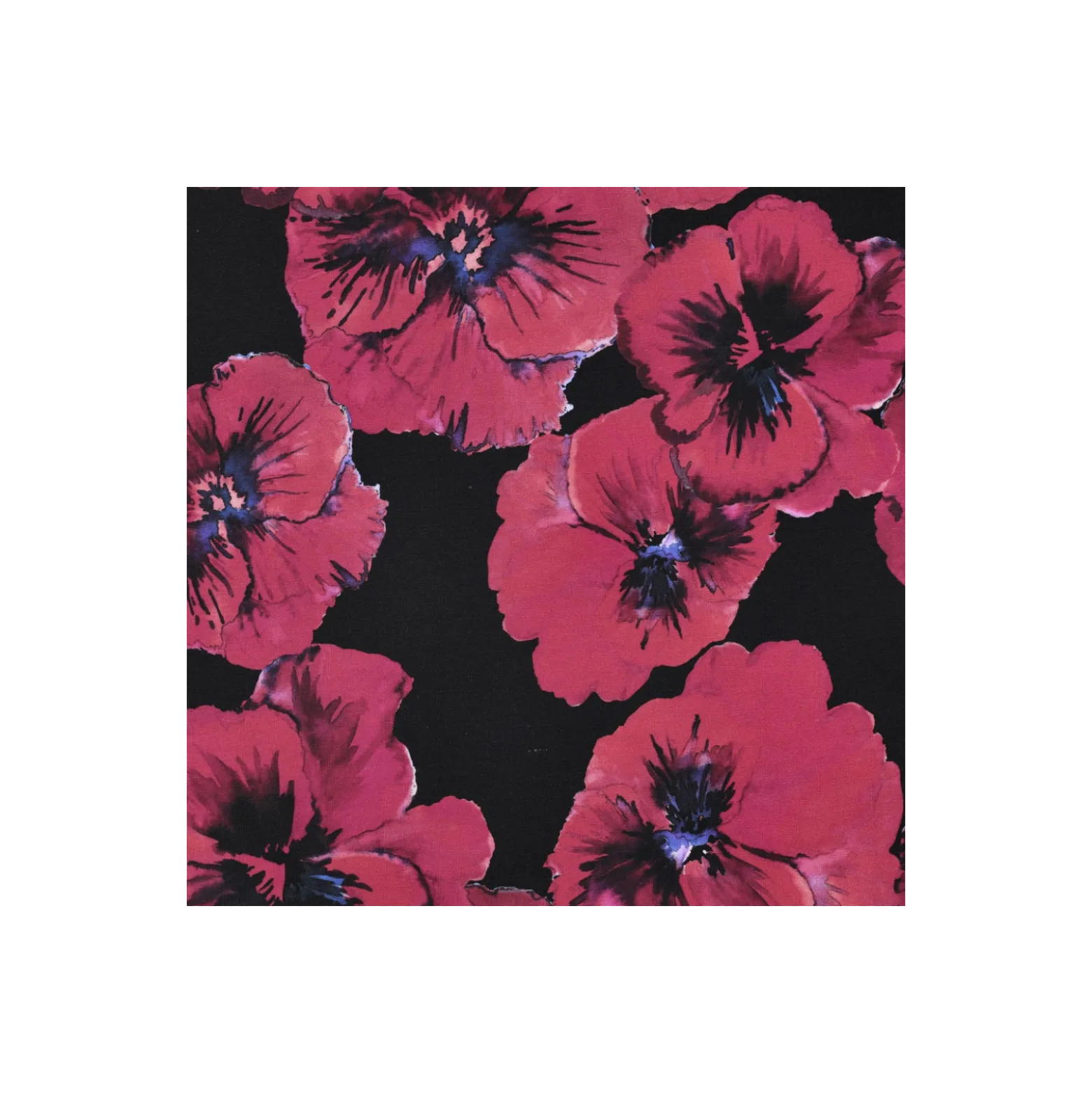 Tissu french terry Noctilis - noir