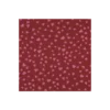 Tissu french terry Poppy Hearts - bordeaux