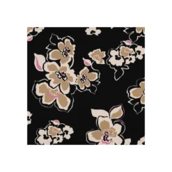 Tissu french terry Poppy Rosilis - noir