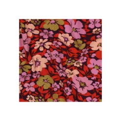 Tissu french terry Poppy Rubia - aubergine