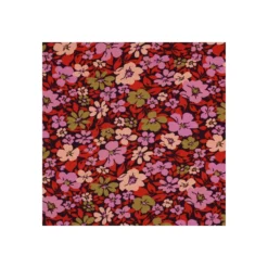 Tissu french terry Poppy Rubia - aubergine