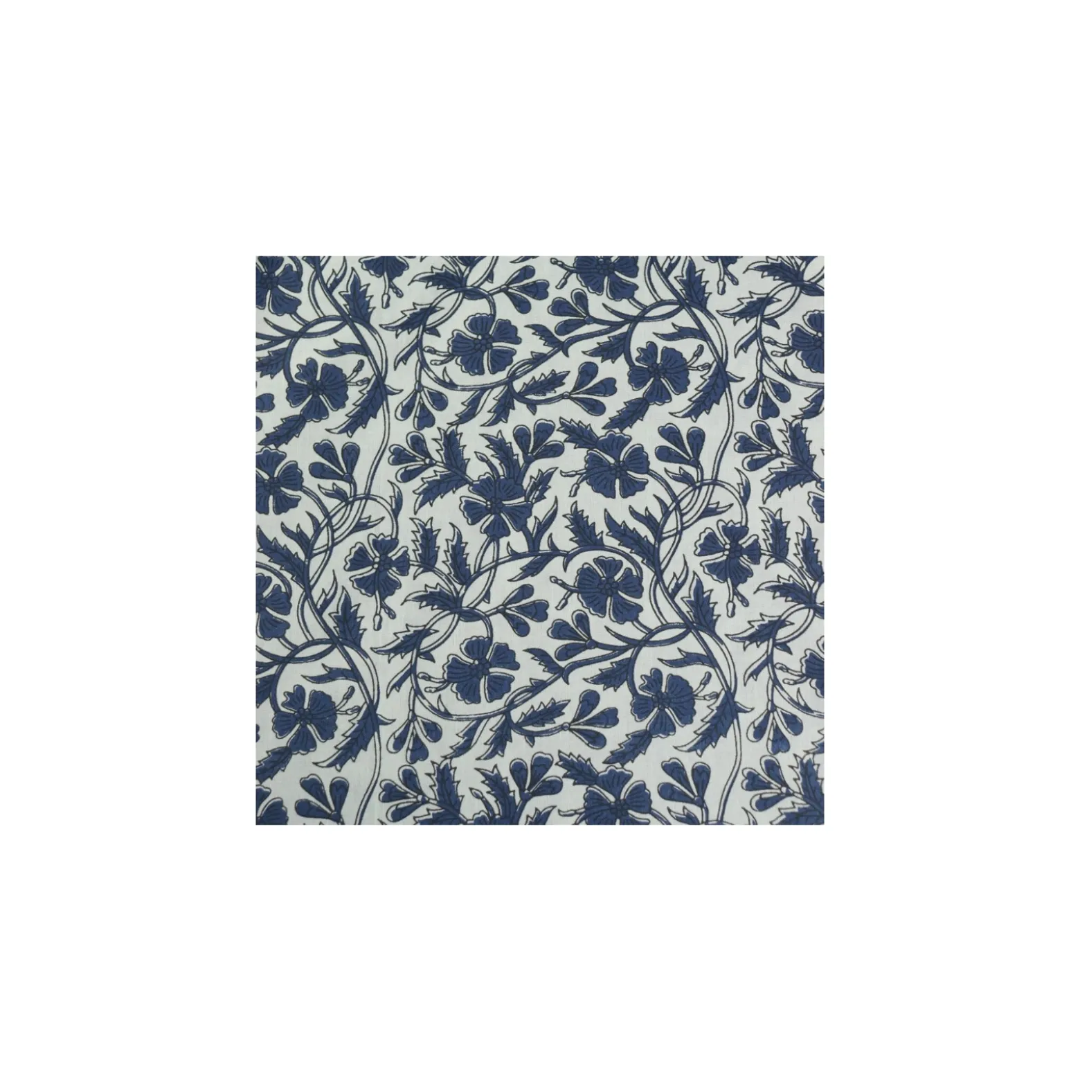 Tissu indien Chullyu - bleu