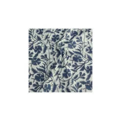 Tissu indien Chullyu - bleu