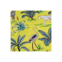 Tissu indien Citra - vert anis