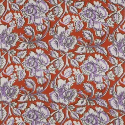 Tissu indien Jaisalmer - terracotta