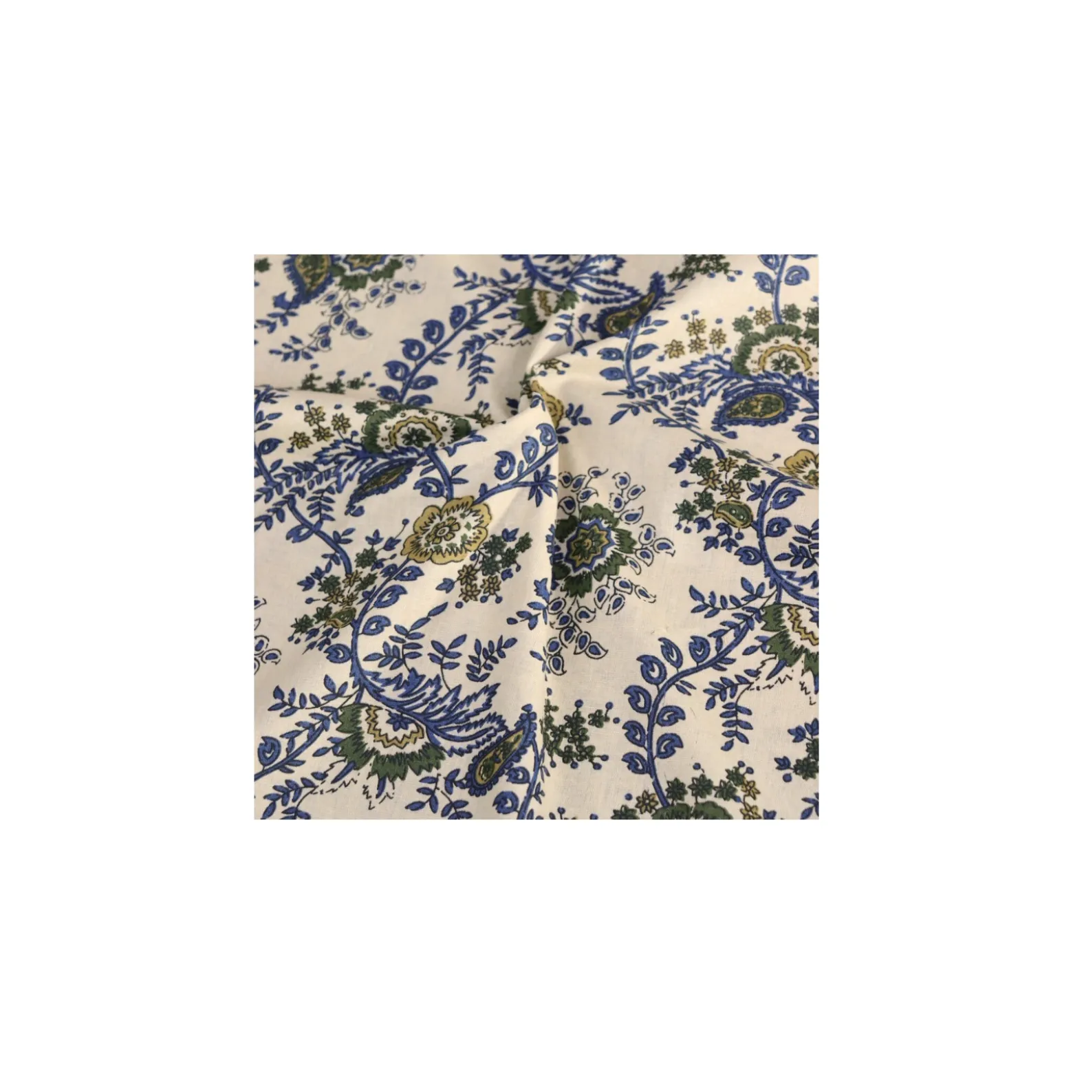 Tissu indien Majuli - écru