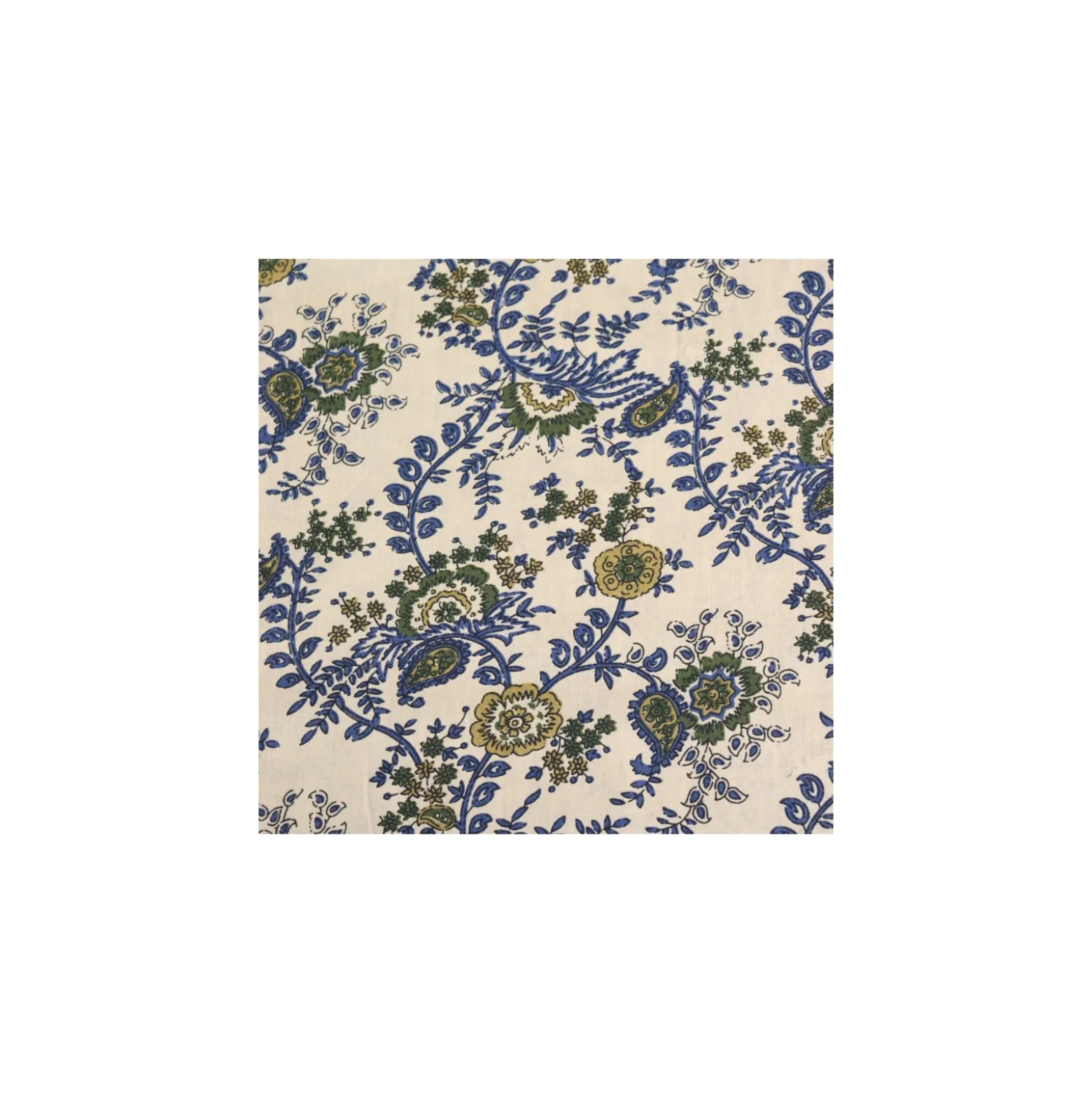 Tissu indien Majuli - écru
