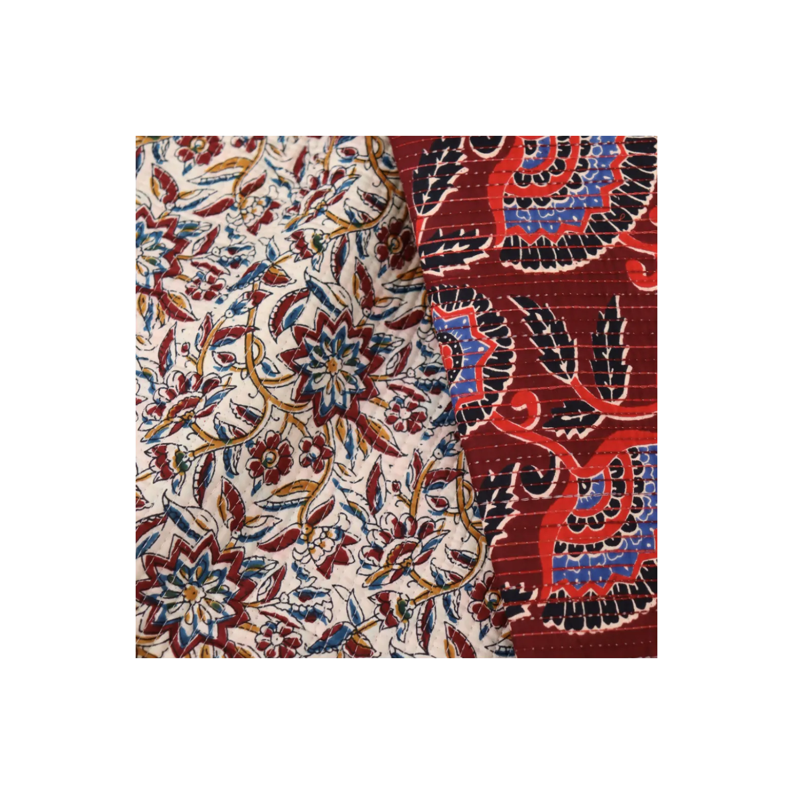 Tissu indien matelassé Sadhana