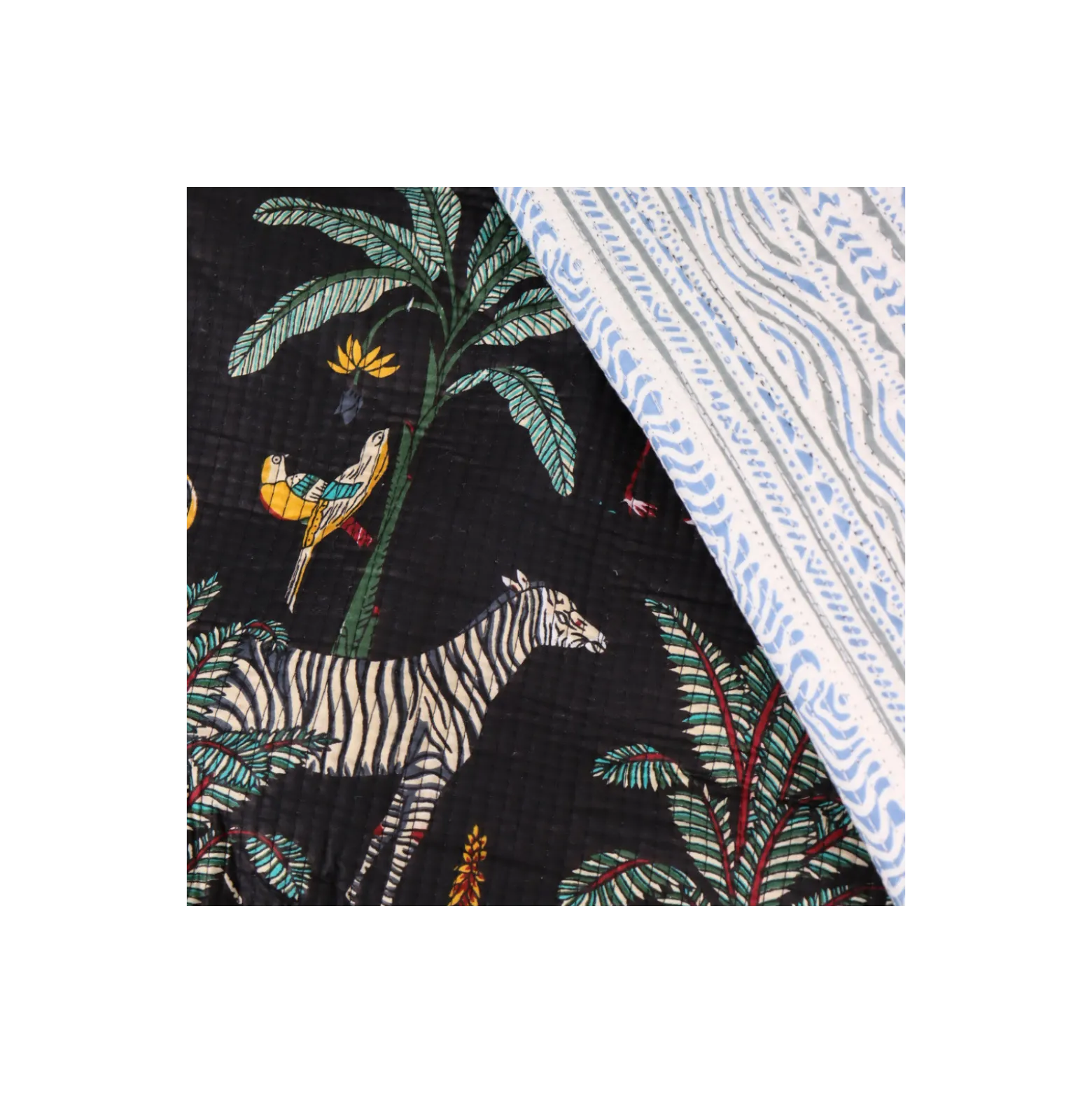 Tissu indien matelassé Saraswati
