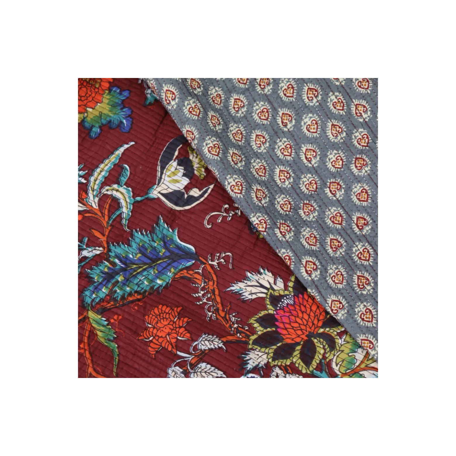 Tissu indien matelassé Sitara