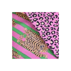 Tissu indien matelassé Tigre