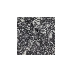 Tissu indien Mattur - noir
