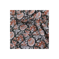 Tissu indien Nutan - vert foncé