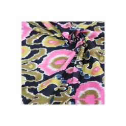 Tissu indien Priya - noir