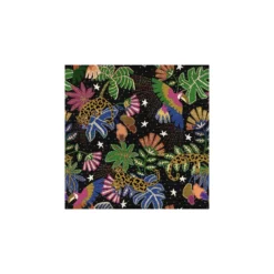Tissu jacquard Brésil - noir