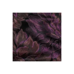 Tissu jacquard Dahlia - noir
