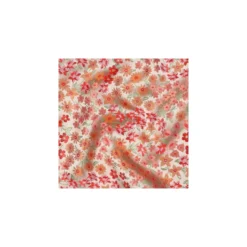 Tissu jacquard Florilège - rose