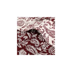 Tissu jacquard Mumbai - bordeaux