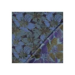 Tissu jacquard Nébula - bleu