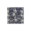 Tissu jean fluide brodé Navi - écru