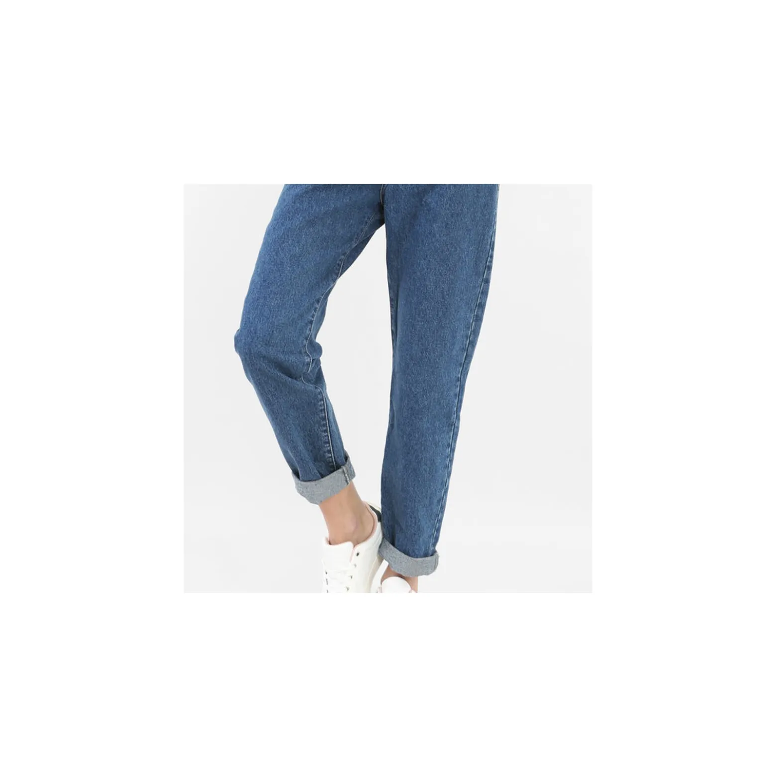 Tissu jean stretch uni
