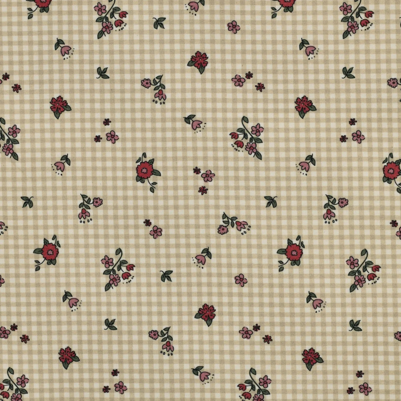 Tissu jersey Bocage - beige
