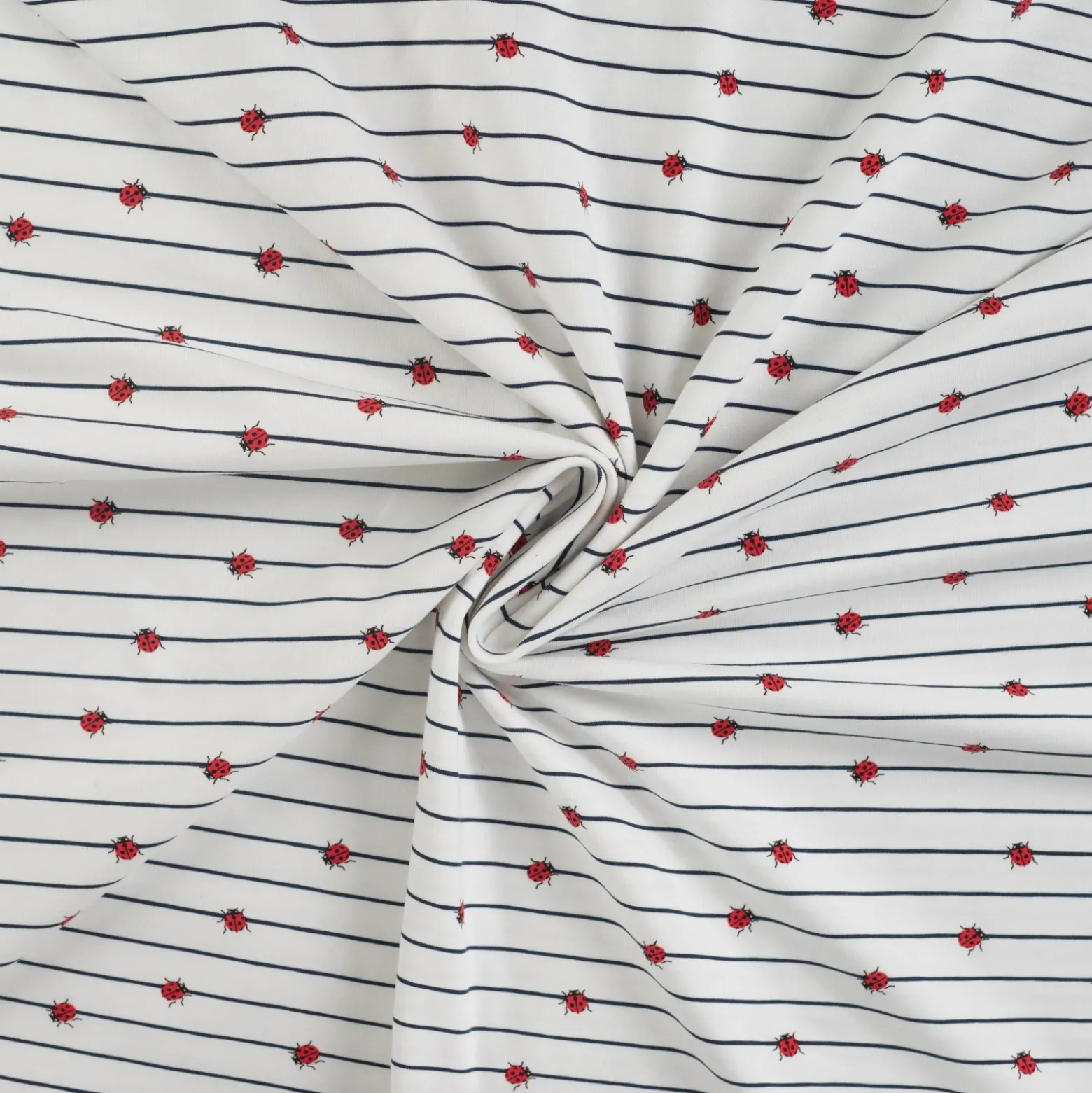 Tissu jersey Cocci - blanc
