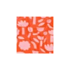 Tissu jersey Jennifer Bouron Tetris Flowers - orange
